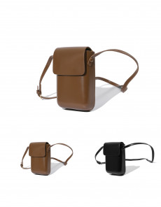 타이니 레자 크로스백