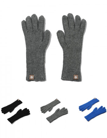 골지 손가락 터치 장갑