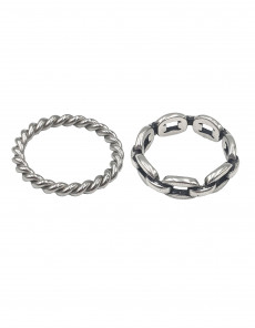 써지컬스틸 반지 2 type