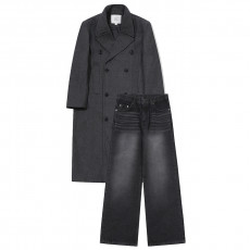 차분한 겨울 데이트룩